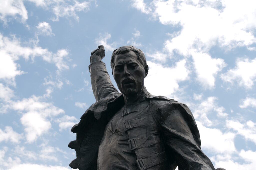 Freddie Mercury statue in Montreux, Switzerland (Photo Credit: Matteo Castelli on Flickr Creative Commons)