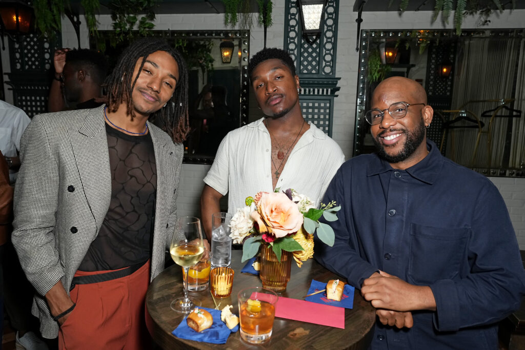 (L-R) Riley Wilson, Ryan Keller, and Marcus Brock (Photo Credit: John Nacion/Getty Images for Netflix)