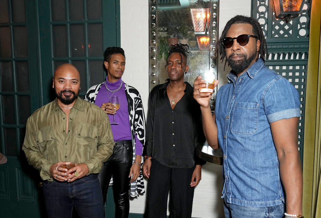 (L-R) Erodney Davis, William Roberts-Foster, Kelsey Minor, and Keith Harden (Photo Credit: John Nacion/Getty Images for Netflix)