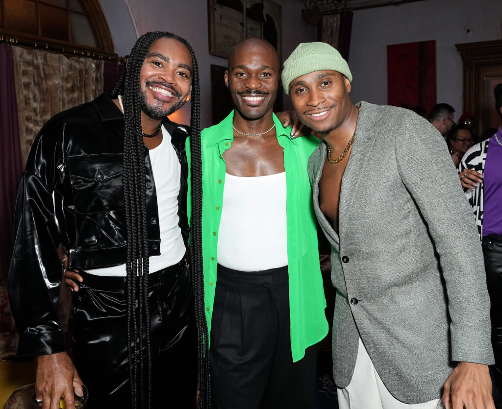 (L-R) Cody Renard, Borris Anthony York, and Jordan E. Cooper (Photo Credit: John Nacion/Getty Images for Netflix)