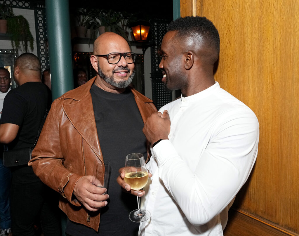 Emil Wilbekin (on left) (Photo Credit: John Nacion/Getty Images for Netflix)