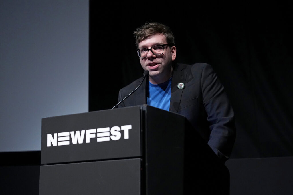 Nick McCarthy, Director of Programming for NewFest (Photo Credit: John Nacion/Getty Images for Netflix)