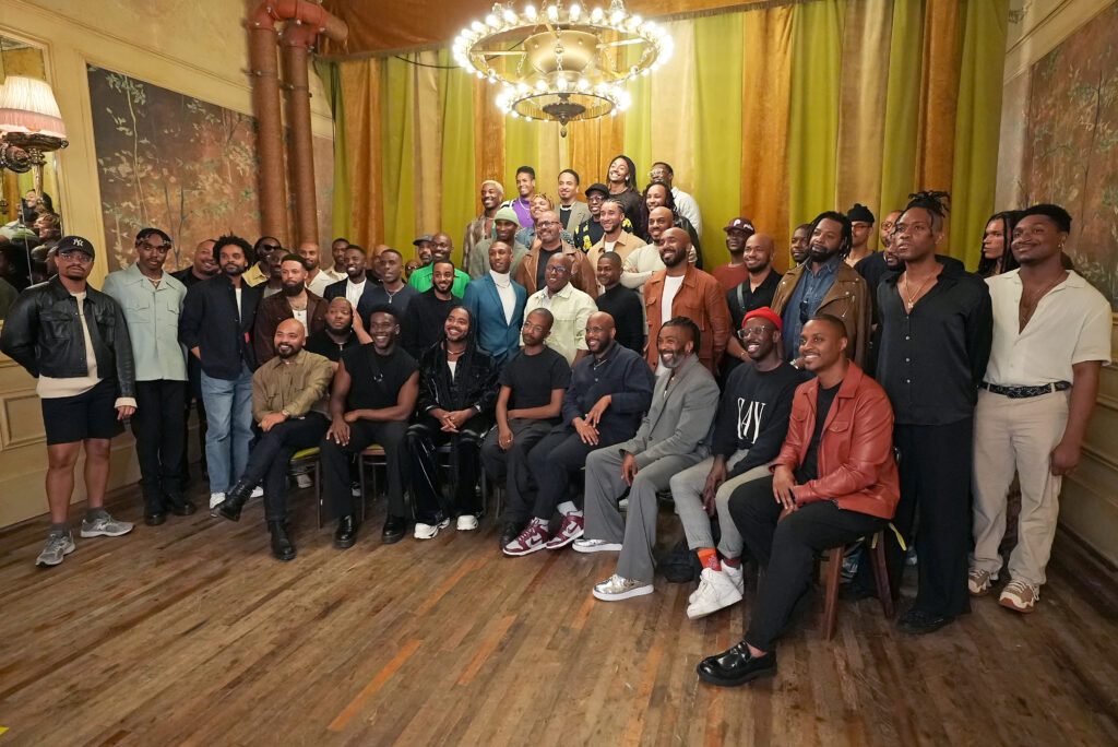 A group photo taken at the Netflix and Native Son toast for "Rustin" held at Hotel Chelsea for the opening night of Newfest on October 12, 2023, in New York City. (Photo Credit: John Nacion/Getty Images for Netflix)