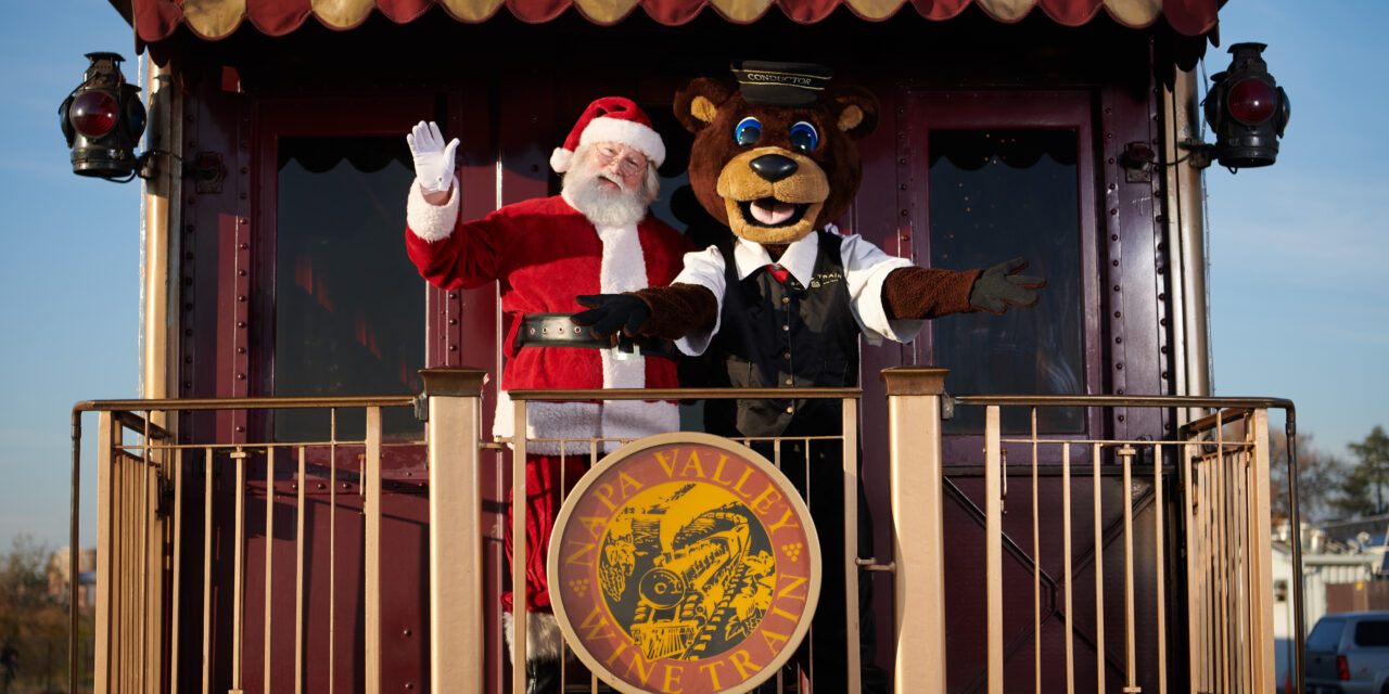 All Aboard the Napa Valley Wine Train for the Holidays