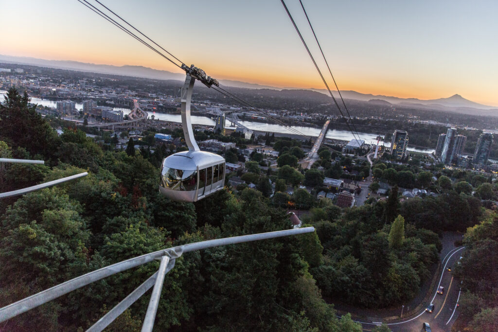 Portland Aerial Tram (Photo Credit: Travel Portland)