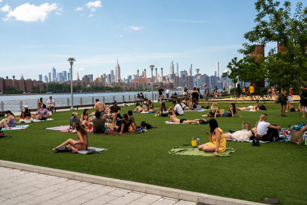 Domino Park in the Williamsburg neighborhood (Photo Credit: rblfmr / Shutterstock)