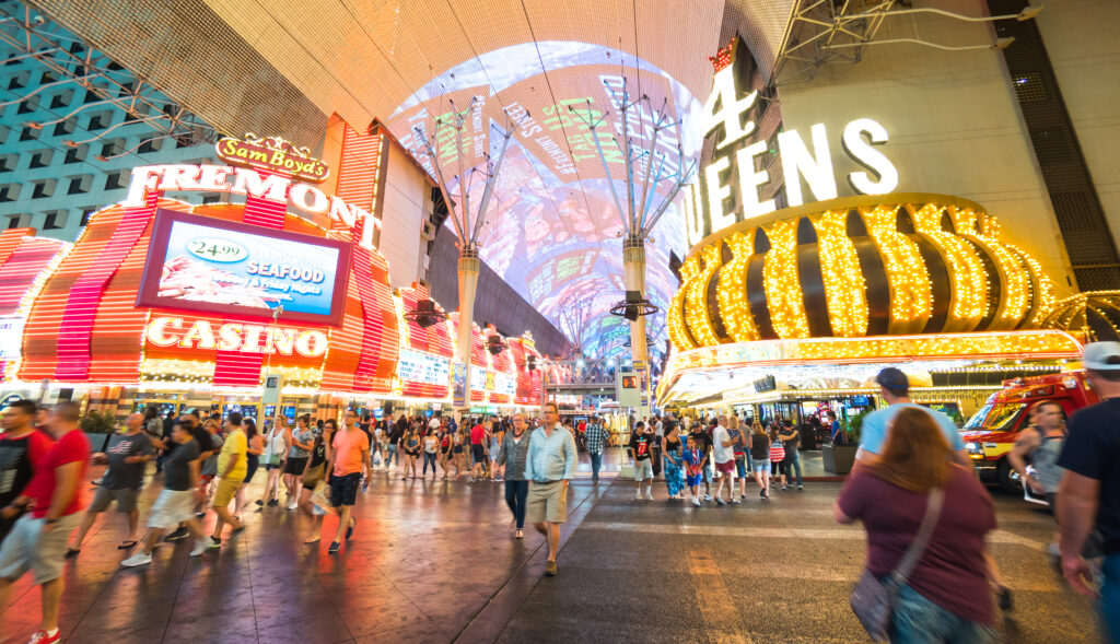 Fremont Street Experience in Las Vegas (Photo Credit: Miune / Shutterstock)