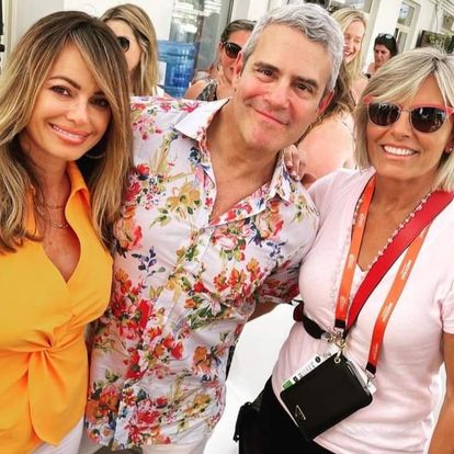 Leah Shafer, Andy Cohen, Captain Sandy - BravoCon 2023 (Photo Credit: Bravo)