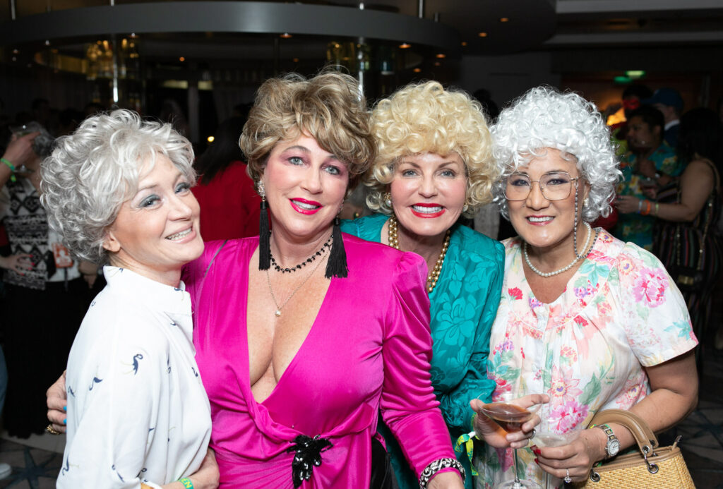 Fans dressed up as the Golden Girls (Photo courtesy of Dream Vacations)