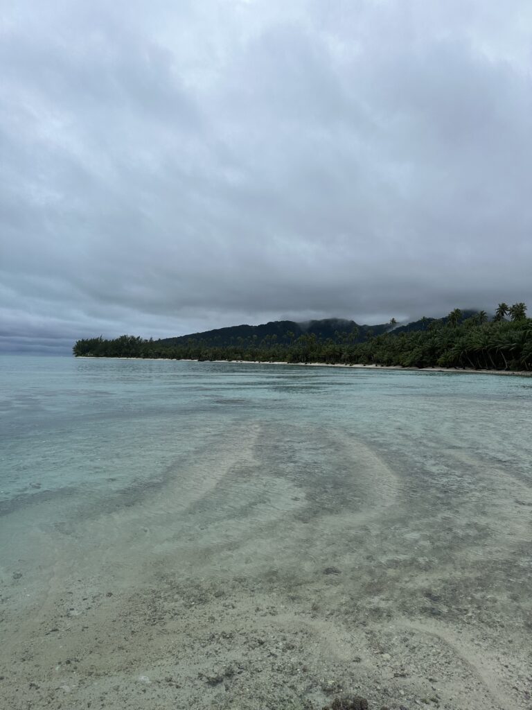 Coast of private island Motu Nao Nao (Photo Credit: Jared Ranahan)