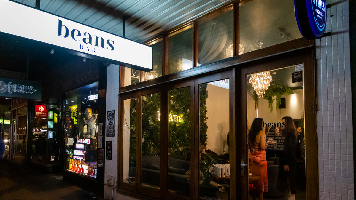 Beans Bar in Melbourne's Fitzroy neighborhood (Photo Credit: Sarah Pekin Photography)