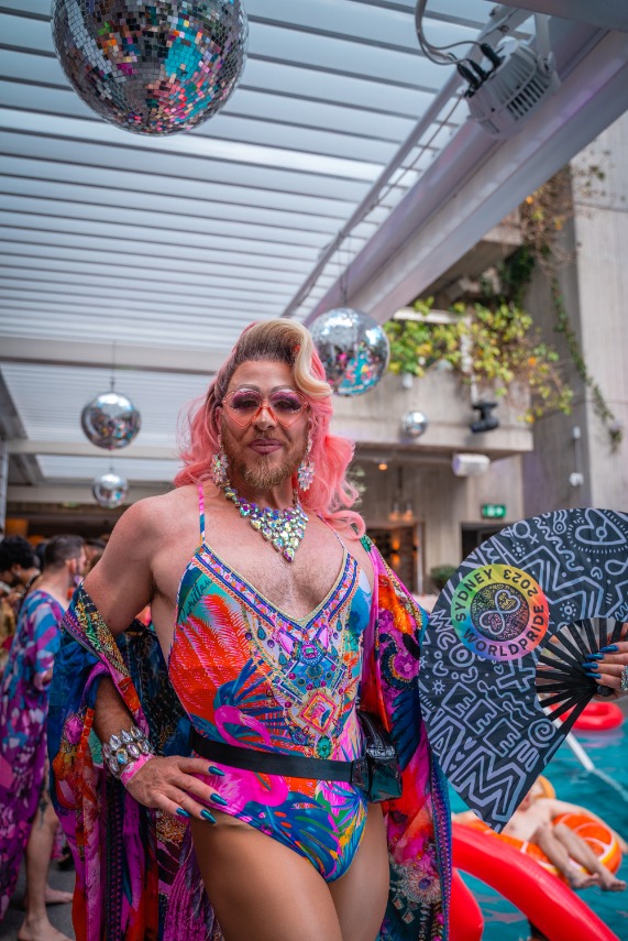 Kaftana Pool Party (Photo courtesy of Lexy Potts / Sydney Gay and Lesbian Mardi Gras)