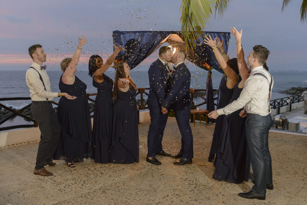 LGBTQ+ wedding (Photo Credit: Costa Sur Resort & Spa)