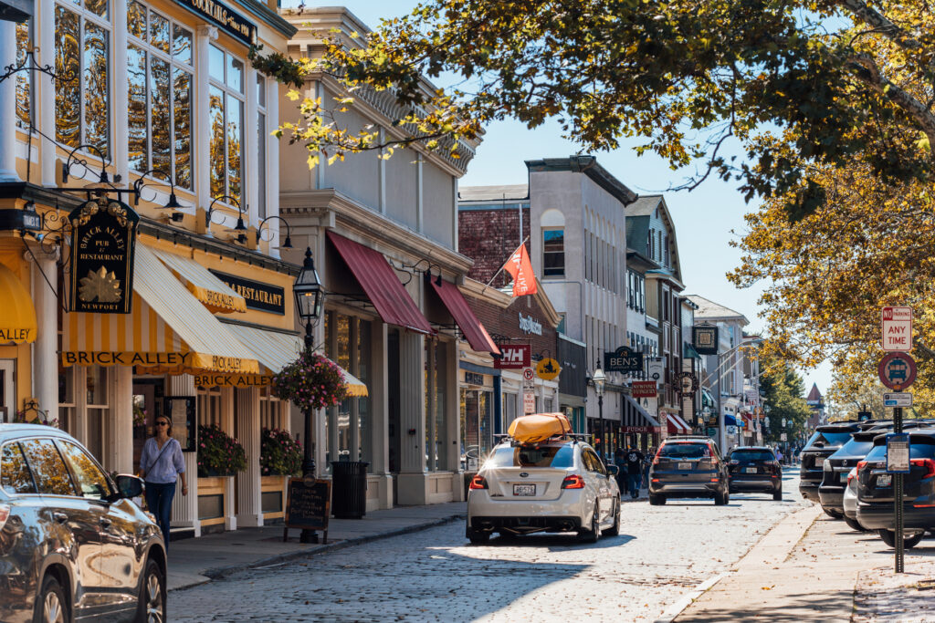 Newport's Thames Street (Photo Credit: Corey Favino)