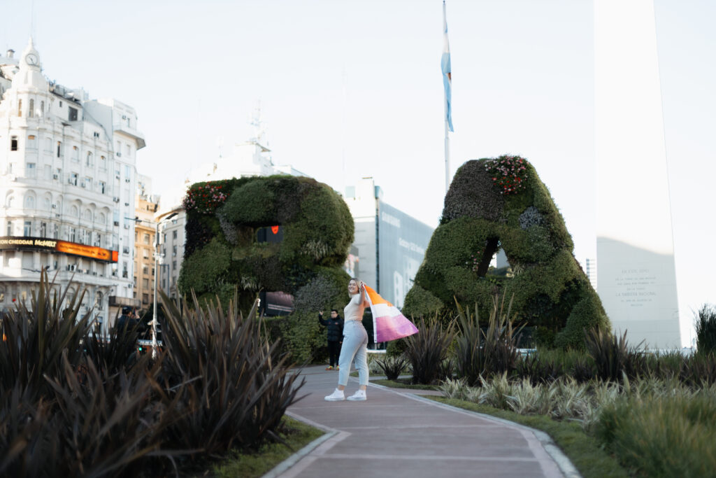 Alyssa Leaton in Buenos Aires, Argentina (Photo Credit: Alyssa Leaton)