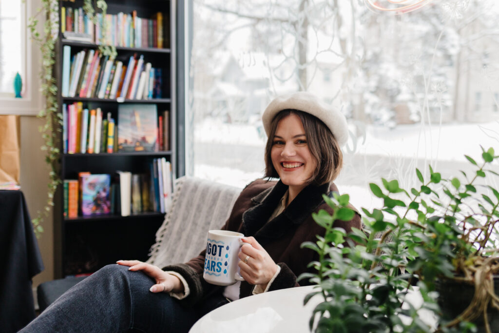 Courtney at Lotus Brew, a LGBTQ-owned coffee shop in Grand Rapids, Michigan (Photo Credit: Aly Zuiderveen)