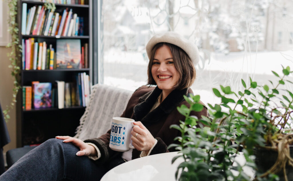 Courtney at Lotus Brew, a LGBTQ-owned coffee shop in Grand Rapids, Michigan (Photo Credit: Aly Zuiderveen)