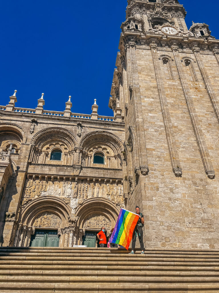 The Cathedral of Santiago de Compostela in Santiago, Spain (Photo Credit: Courtney Vondran)