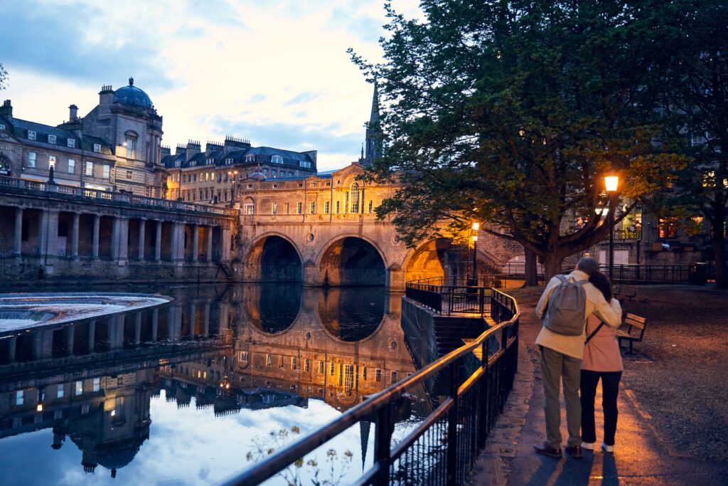 Pultneney Bridge and the River Avon in Bath, England (Photo Credit: VisitBritain)