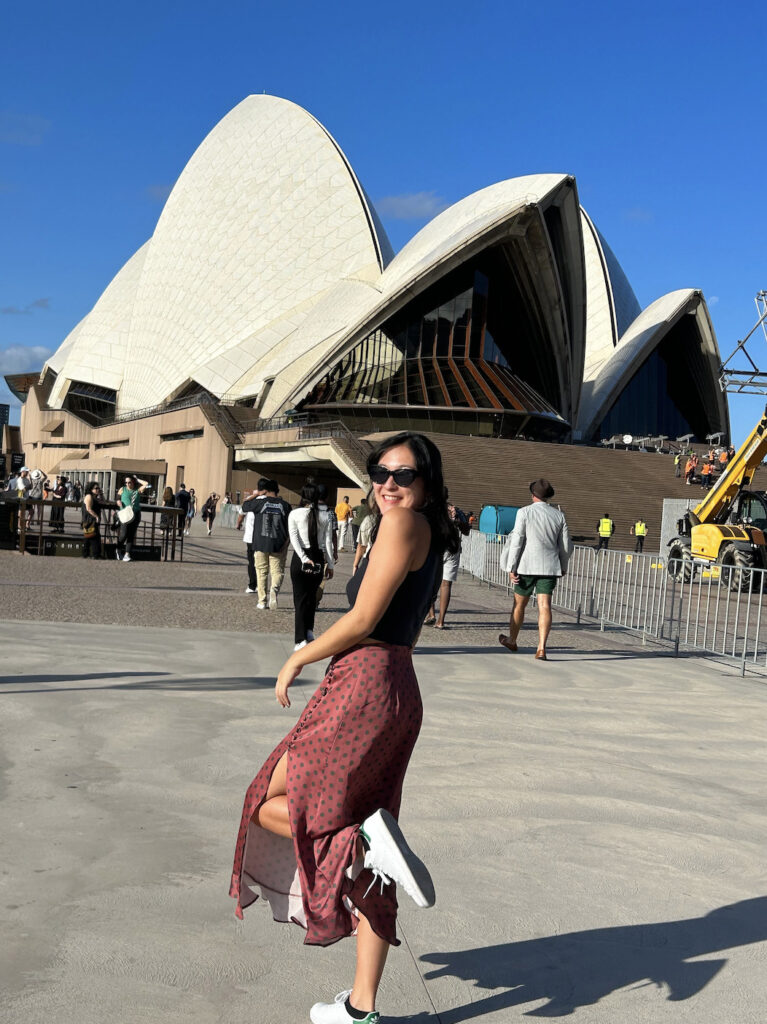 Acacia Gabriel in Sydney, Australia (Photo Credit: Acacia Gabriel)