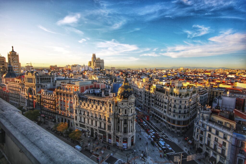 Madrid, Spain (Photo Credit: Jorge Fernández Salas on Unsplash)