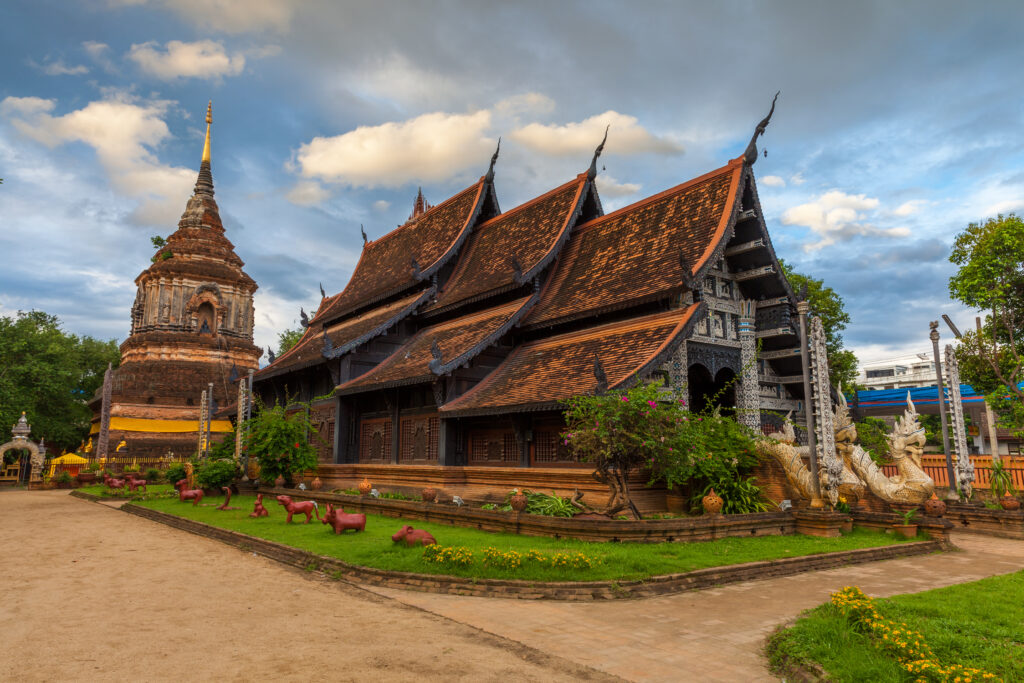 Wat Lok Molee, one of the oldest temples in Chiang Mai, Thailand (Photo Credit: Lindsay Cale)