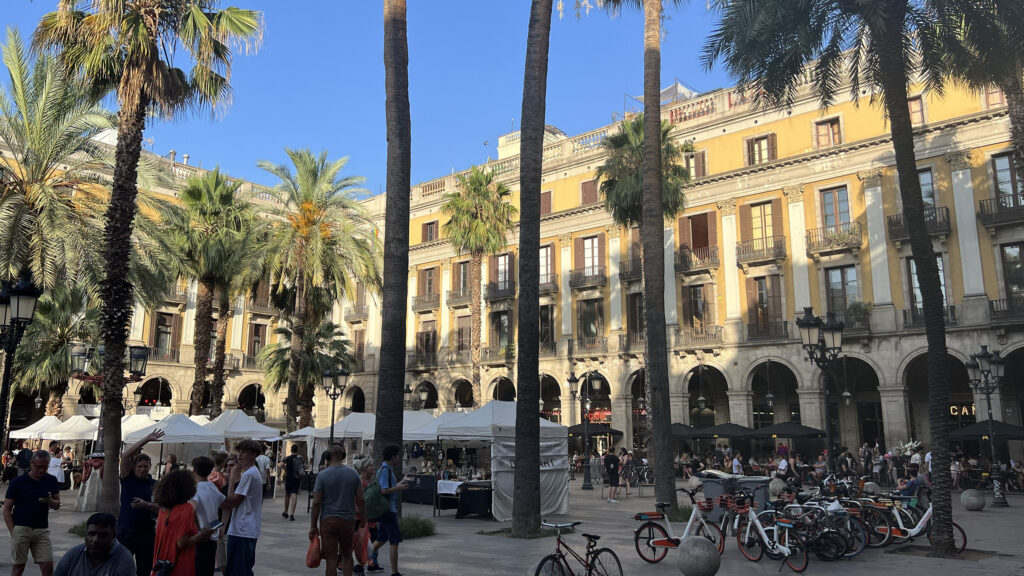 Plaza Real, Barcelona (Photo Credit: Paul J. Heney)