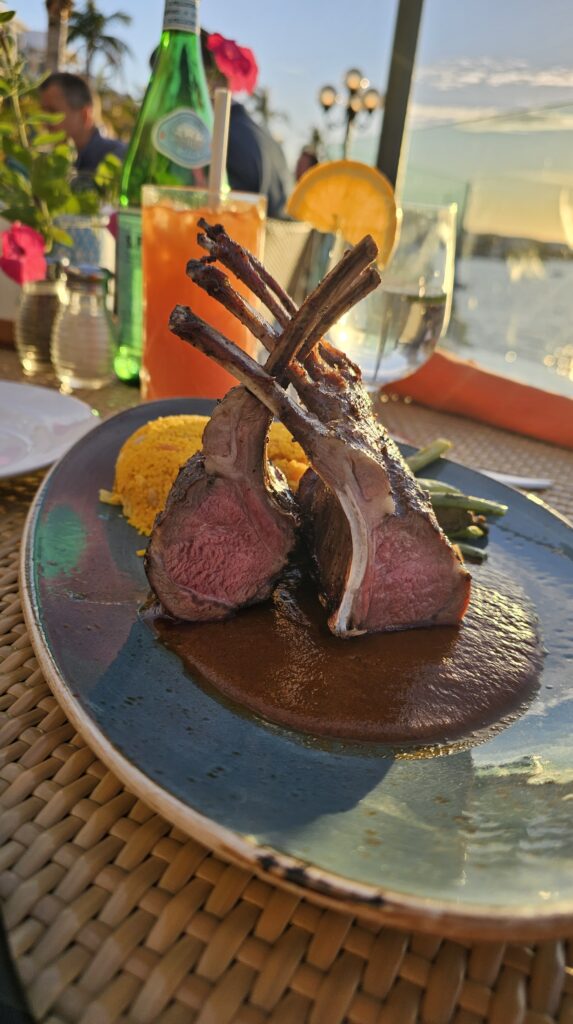 Lamb chops at Aurora (Photo Credit: Chaya Milchtein)