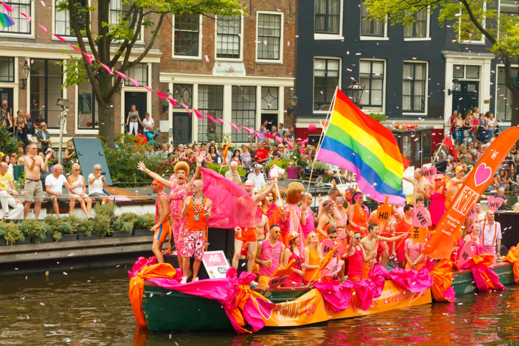 LGBTQ+ Pride in Amsterdam (Photo Credit: iStock)
