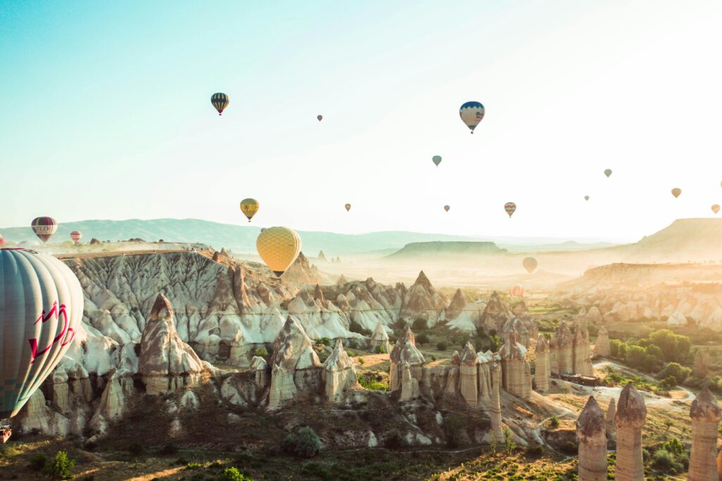 Cappadocia region in Turkey (Photo Credit: Adil / Pixels)