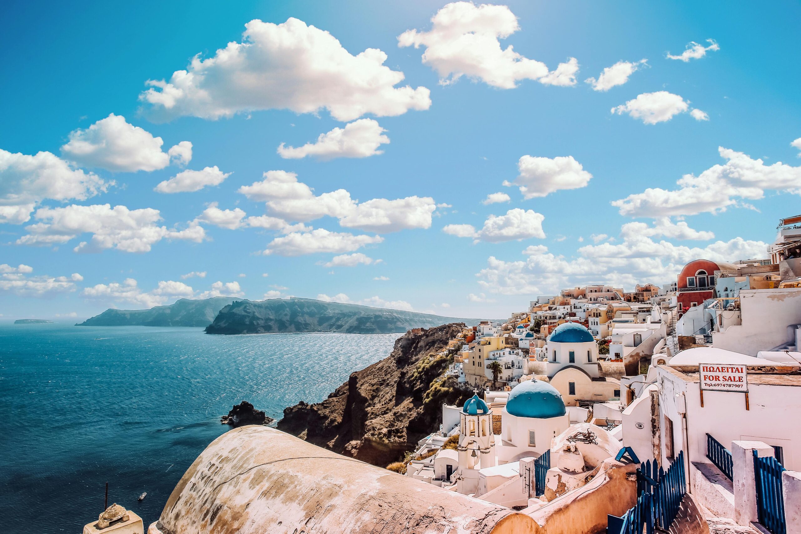 Santorini, Greece (Photo Credit: Aleksandar Pasaric / Pixels)