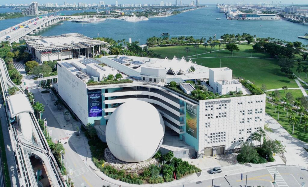 The Phillip and Patricia Frost Museum of Science (Photo Courtesy of Miami Center for Architecture and Design)