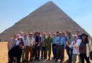 LGBTQ+ group visiting the Pyramids in Egypt via Brand g Vacations (Photo Credit: Brand g Vacations)