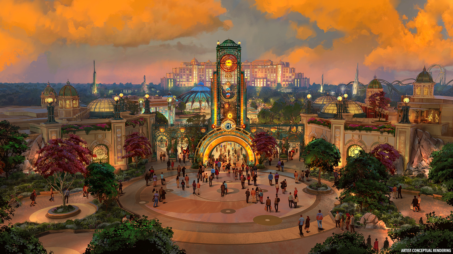 Artist Conceptual Rendering (Photo Credit: Universal Destinations & Experiences)