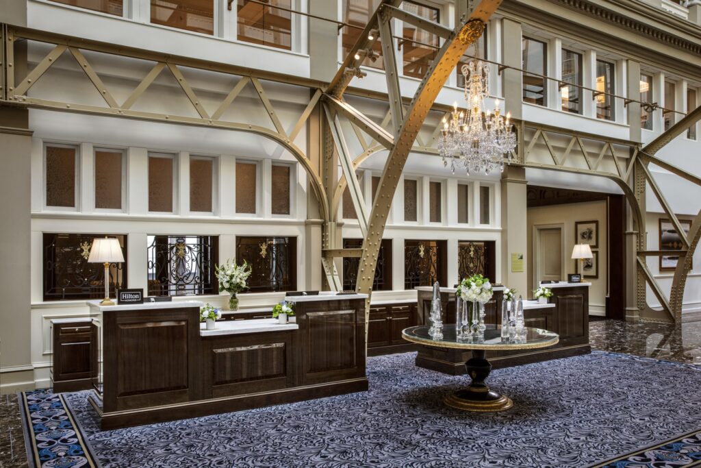 Waldorf Astoria Washington DC Front Desk (Photo Credit: Waldorf Astoria Washington DC)