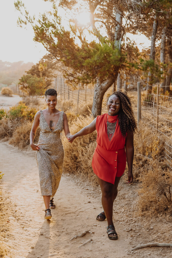 Lexie and Aisha in Algarve, Portugal (Photo Credit: Carolina Oversea Project)