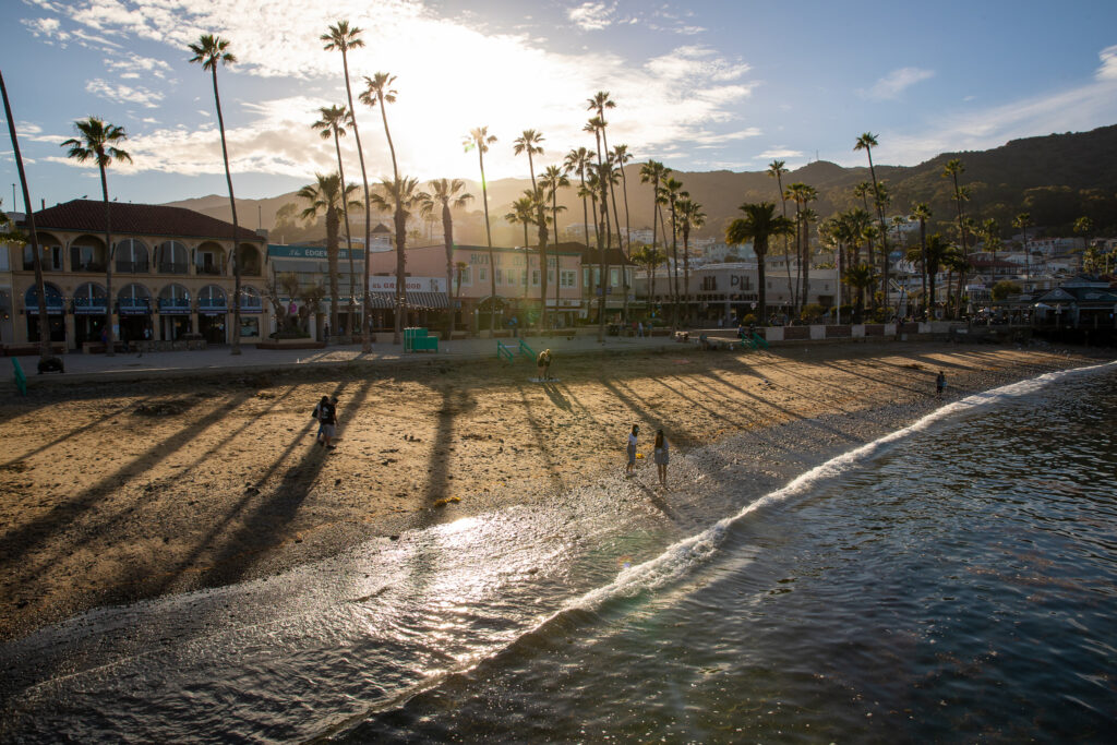 Middle Beach in Avalon (Photo Credit: Love Catalina Island)
