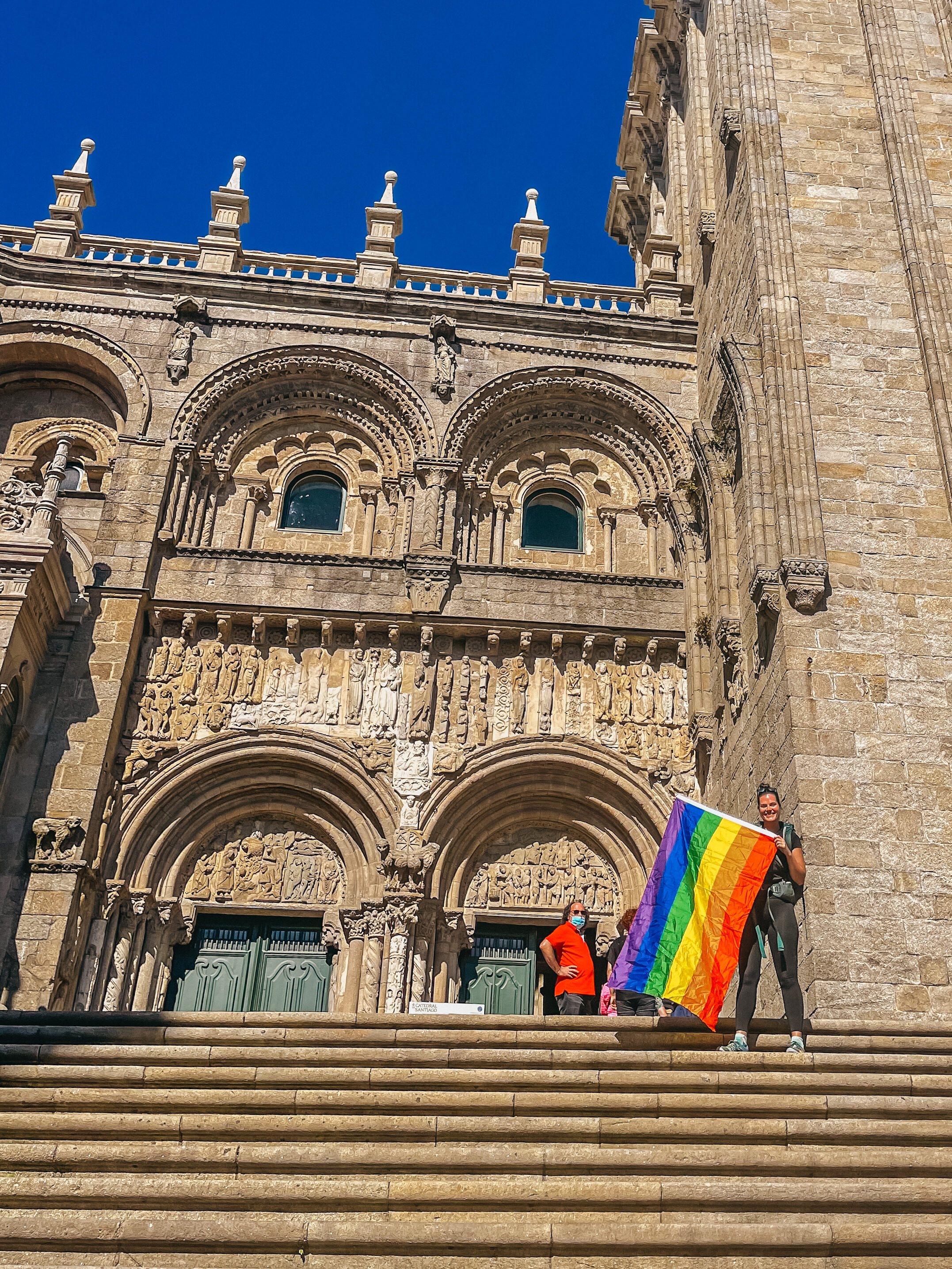 The Cathedral of Santiago de Compostela in Santiago, Spain (Photo Credit: Courtney Vondran)