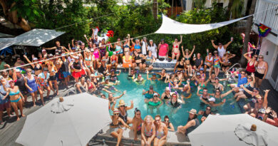 Womenfest 2024 Kat and Beth's Are You Wet Pool Party at Alexander's Guesthouse