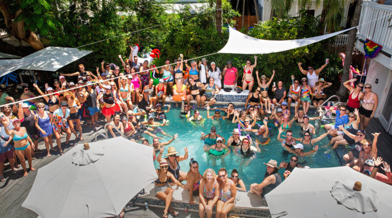 Womenfest 2024 Kat and Beth's Are You Wet Pool Party at Alexander's Guesthouse