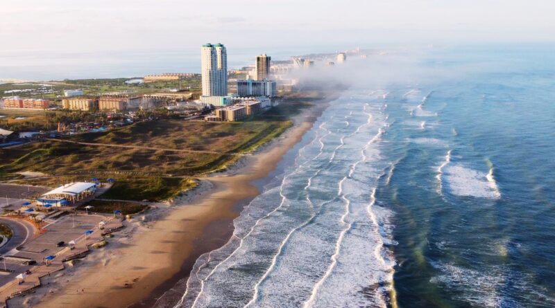 This Unique Texas Isle Transforms Into a Festive Tropical Wonderland